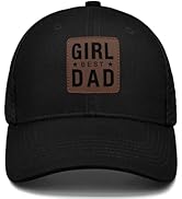 Worlds Best Dad Ever Trucker Hat Fathers Day Birthday Gifts for Father Dad Papa Daddy from Daught...