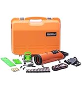 Johnson Level & Tool 40-6698 Electronic Self-Leveling Pipe Laser with GreenBrite Technology, Gree...