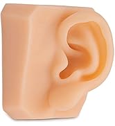 Ultrassist Soft Silicone Left Ear for Practicing Suture, Silicone Flexible Model for Education Di...
