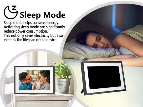 32GB FRAMEO 10.1 Inch WiFi Digital Photo Frame