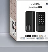Aqara UWB Smart Lock U400, Matter Over Thread, Apple Home Key, Fingerprint Keyless Entry Deadbolt...