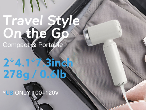 mini portable hair dryer