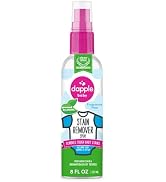 Dapple Stain Remover Spray, Plant-Based, Fragrance Free, 8 Ounce Spray Bottle, Hypoallergenic, Ba...