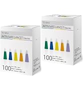 AKTIVSAFE Safety Lancets, Box of 100, Pack of 2 (21G, 2.2mm)
