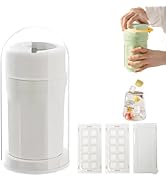 Ice Cube Tray, Special Rotatable Bottle Ice Maker, Ice Cube Trays for Freezer with Plastic 30PCS ...