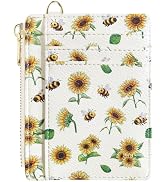 Sunwel Fashion Slim Credit Card Holder for Women Small Card Cases with Cute Prints ID Window (SUN...