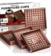 4pcs Non Slip Furniture Pads - Furniture Cups to Prevent Sliding for Couch, Bed, Chair - Premium ...