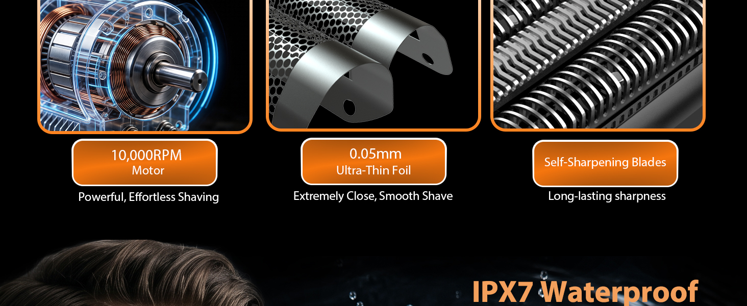 Men's Foil Electric Shaver-electric razor for men