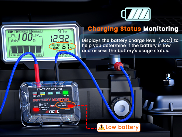 bluetooth battery monitor