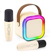 Mini Karaoke Machine for Kids, Christmas Birthday Gifts for Girls Boys Toy 4, 5, 6, 7, 8, 9, 10, ...