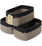 MiniArk Shelf Storage Baskets for Organizing | Closet Organizer Bins | Small Baskets | Toy Basket...