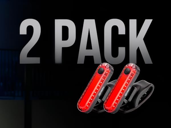 2PACK BIKE LIGHT LED SET
