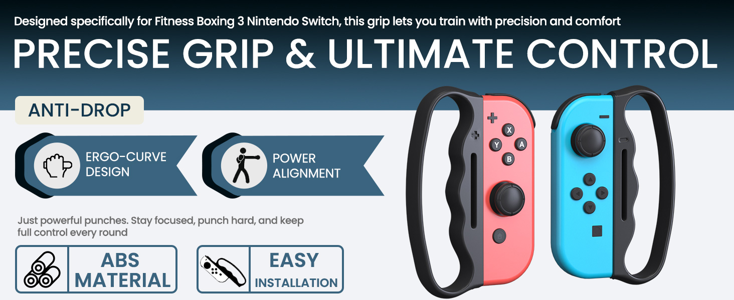 Grip for Nintendo Switch Fitness Boxing