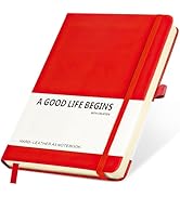 SAYEEC Lined Journal Notebook, 200 Pages Classic Hardcover Notebook with Pen Loop, Ruled Journals...