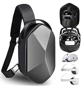 SARLAR Carrying Travel Case for Oculus Meta Quest 3S/Quest 3/Quest 2/Apple Vision Pro Accessories...