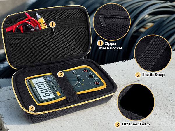 multimeter storage case