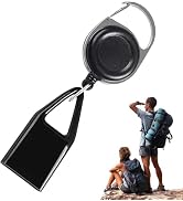 Pants Lighter Clip, Retractable Lighter Belt, Anti Lost Retractable Lighter Cover, Keychain Belt,...
