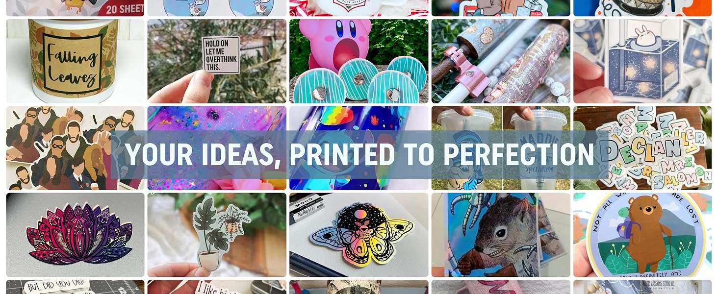 Ideas printed to perfection