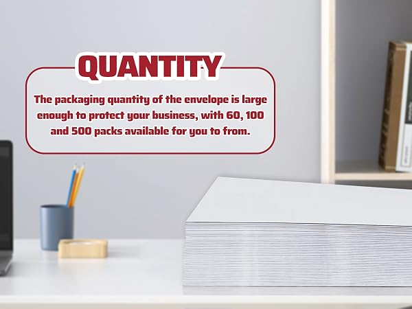 #10 Letter Size Mailing Envelopes