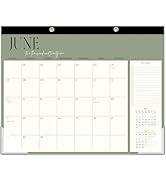 Guasslee Large Desk Calendar 2026-2027, 19-Month Large Hanging Desk/Wall Calendar From 2026 June-...