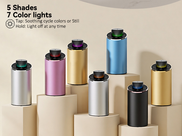 waterless diffuser essential oil scent aromatherapy sentiment portable mini freshener car home room