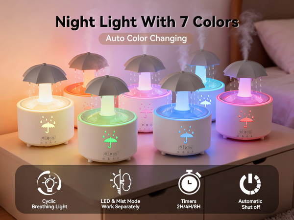 Night Light with 7 Colors