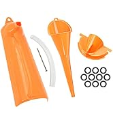 HDBUBALUS Crankcase Fill Funnel Primary Case Oil Fill Oil Filter Funnel Set and Primary Drain Plu...