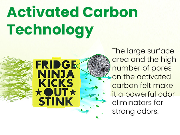 Naturally Activated Carbon Technology Large Surface Area and High Number of Pores