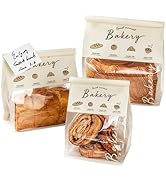 Vinland Window Opening Bread Paper Bag, Available in Three Sizes with Steel Wire Edge Sealing, No...