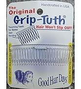 Good Hair Days Grip-Tuth Shorty Comb - Shorty Side Comb For Hair Decorative & Hair Styling - Hair...