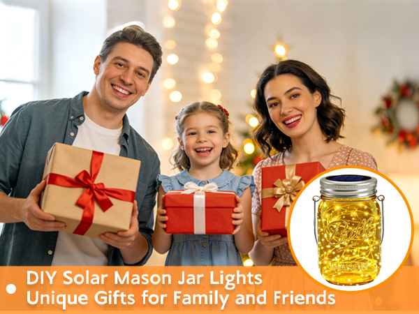 mason jar solar lights