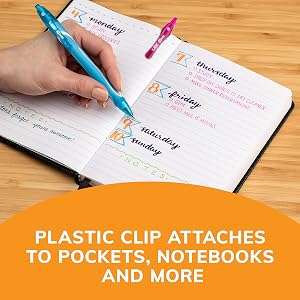 Plastic Clip Attaches to Pockets and More
