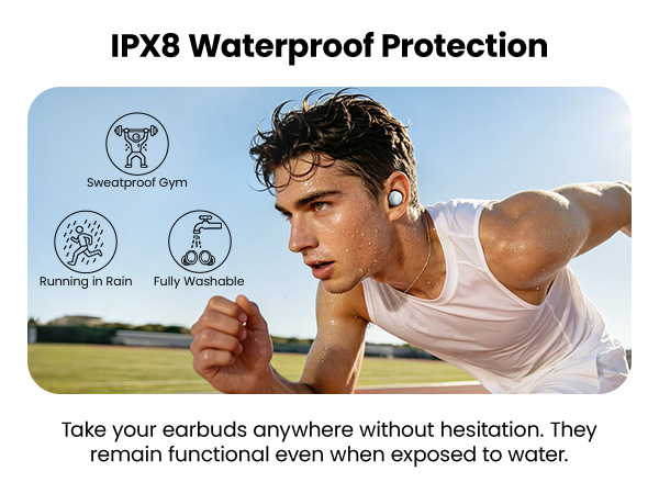IPX8 Waterproof