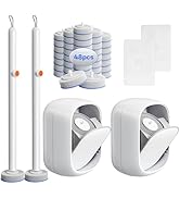 LFBEAR Disposable Toilet Cleaning System - Toilet Wand Kit with 48 High-Performance Refills, Wall...