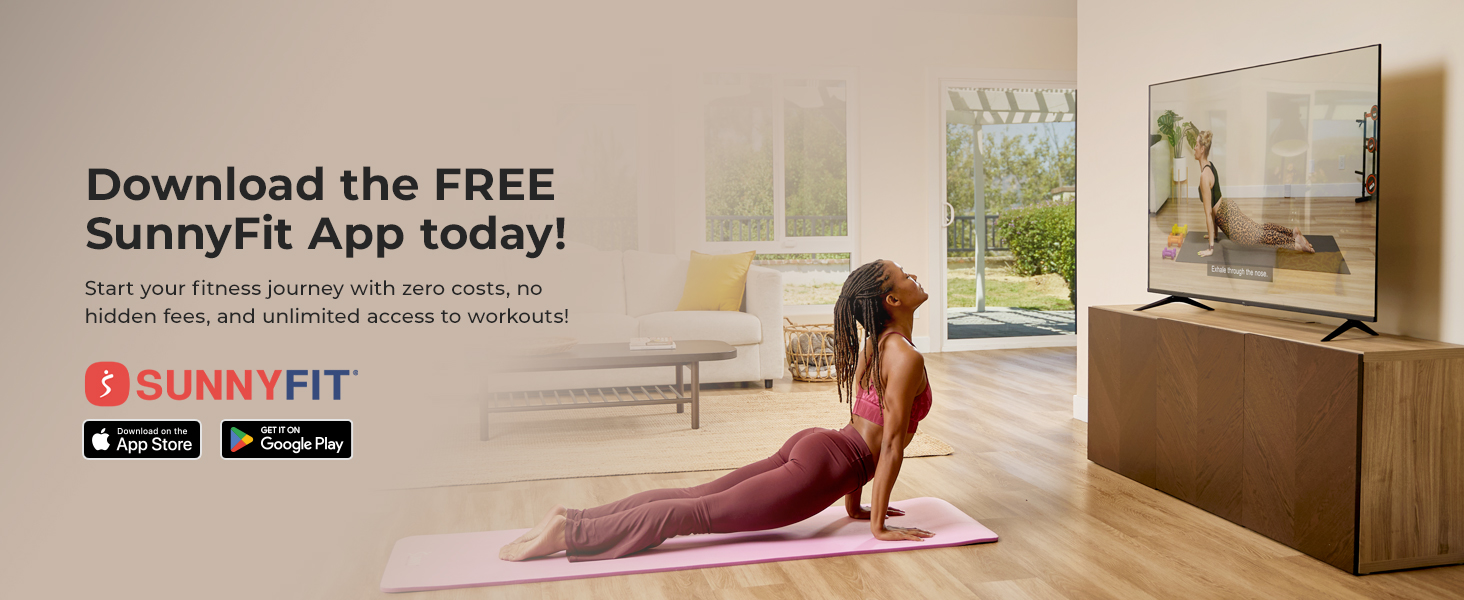 Download the Free SunnyFit App today!
