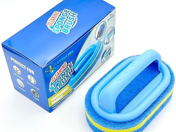 Cleaning Brush Bathroom Kitchen Bathtub Toilet Cleaner Sponge Brush Shower Tiles Cleaning Product