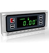 Angle Gauge eOUTIL Digital Protractor Inclinometer Angle Finder with V-Groove Magnetic Base, Prec...