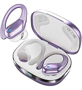 Wireless Earbuds Bluetooth Headphones 80hrs Playback Ear Buds Power Display with Noise Canceling ...