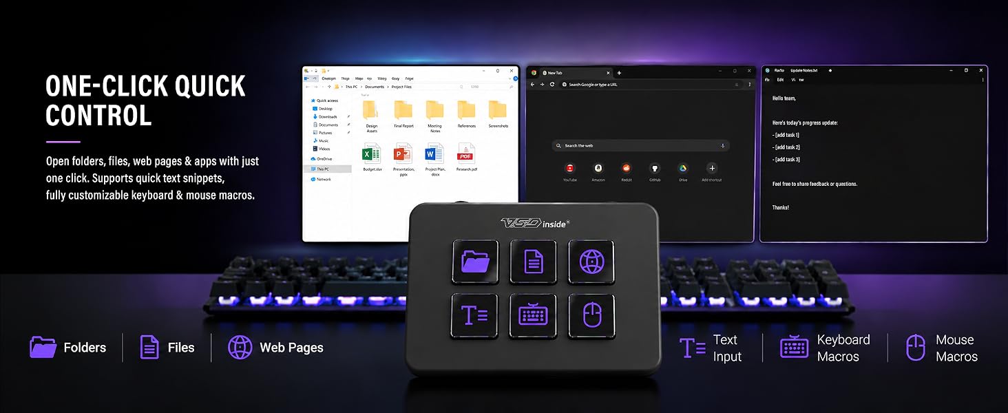 streaming deck stream macro pad keypad keyboard key custom programmable gaming shortcut customized