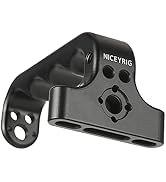NICEYRIG Camera Handle Grip 1/4 Thread Mount Applicable for RED DSMC2/ Sony FX3, Universal DSLR C...