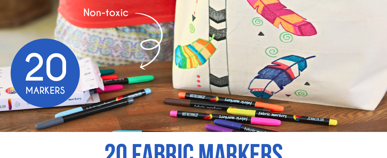 fabric markers