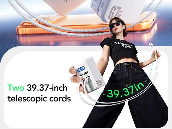 retractable wall charger