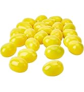 Rosojodg 20Pcs Yellow (Lemon) Mini Fake Lemon Fruit, Plastic Foam Vegetables Fruit as Home Party ...