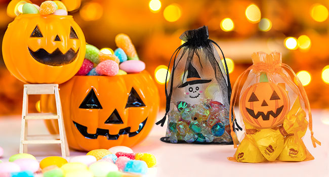 Funfery organza bags for halloween