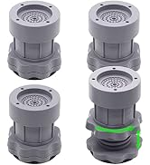 HANIHUA 4 Sets Furniture Bed Risers 3 Inch Washing Machine Support Heavy Duty, Adjustable Height ...