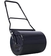 Donext 16 Gallon Goplus Lawn Roller, Push/Pull/Tow Behind Water/Sand Filled Steel Sod Drum Roller...