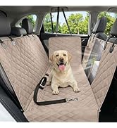 Victoper Dog Car Seat Cover, Heavy Durable Dog Seat Cover for Back Seat, 100% Waterproof Scratch ...