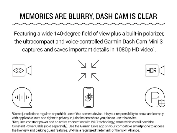 Garmin Dash Cam Series