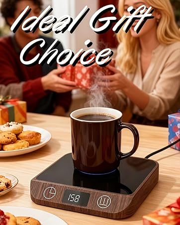 smart warmer with temperature display