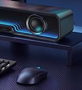 havit Computer Speakers for Desktop PC, Bluetooth 5.3 Pc Soundbar with Dynamic LED Light, HiFi St...